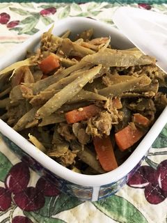 ごはん進む!カレーマヨ味♡きんぴらごぼう-レシピのメイン写真