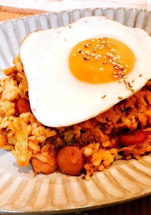 旦那さんが絶賛！キムチチャーハン☆彡-レシピのメイン写真