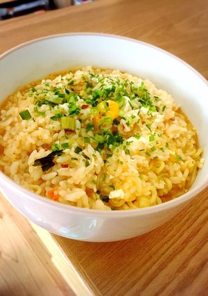 うま！はや！ボリューミー！辛ラーメン飯！-レシピのメイン写真