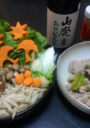 合鴨の山椒風味鍋-レシピのメイン写真