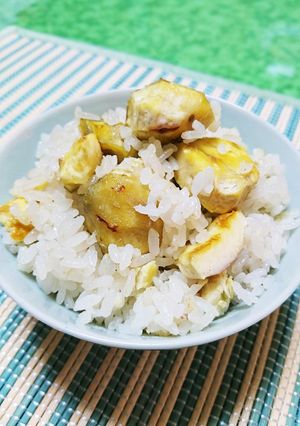 炊飯器で簡単栗おこわ-レシピのメイン写真