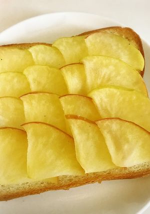 食パン×りんごで作るウェーブトースト-レシピのメイン写真