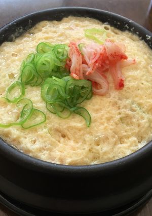 あさりダシダでケランチム(卵2個)-レシピのメイン写真