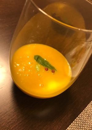 簡単！秋に美味い甘いかぼちゃスープ♡-レシピのメイン写真