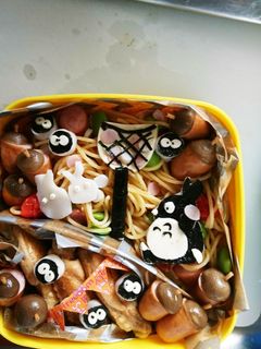 トトロの玉入れ 運動会のお弁当-レシピのメイン写真
