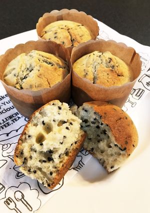 HM黒ゴマはちみつケーキ-レシピのメイン写真