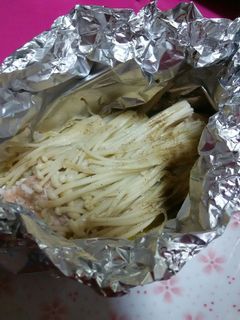 フライパンde鮭のバターホイル焼き-レシピのメイン写真
