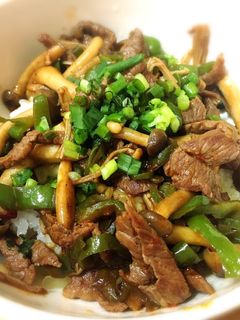 牛肉ピーマンとしめじ簡単炒め-レシピのメイン写真