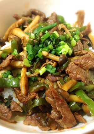 牛肉ピーマンとしめじ簡単炒め-レシピのメイン写真