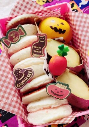 ハロウィン 簡単サンドイッチ弁当-レシピのメイン写真