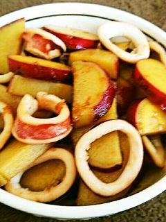さつまいもとやりいかの煮物-レシピのメイン写真