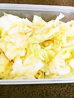 キャベツのホットサラダ*柚子胡椒風味-レシピのメイン写真