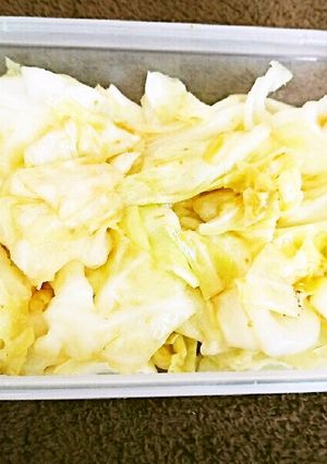 キャベツのホットサラダ＊柚子胡椒風味-レシピのメイン写真