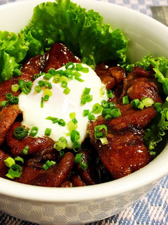 *甘辛旨辛!厚切り豚バラの豚丼*-レシピのメイン写真