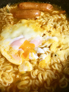 チーズ&たまごdeまろやか 辛ラーメン-レシピのメイン写真