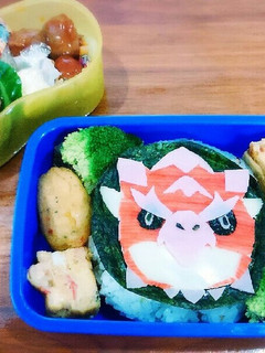 ☆キャラ弁 モンハン リオレウス-レシピのメイン写真