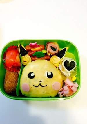 かわいい♡ピカチュウキャラ弁-レシピのメイン写真