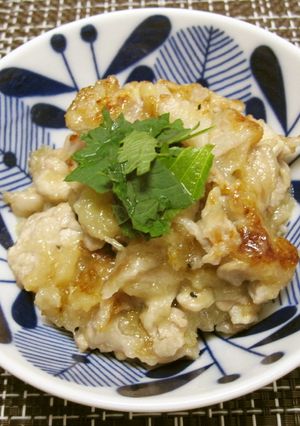 豚肉のじゃが＆生姜こぶおろし焼き-レシピのメイン写真