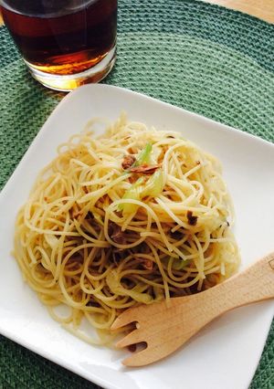 梅鯖缶で簡単パスタ-レシピのメイン写真