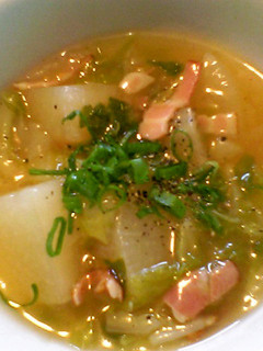 大根と白菜のあったかスープ-レシピのメイン写真