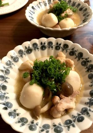 鳥もも肉、里芋、しめじの生姜味噌煮-レシピのメイン写真
