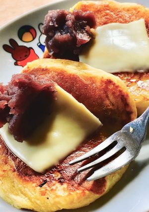 ふわもちかぼちゃパンケーキ-レシピのメイン写真