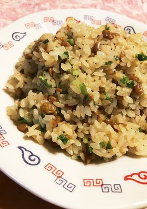 簡単!絶品!納豆チャーハン-レシピのメイン写真
