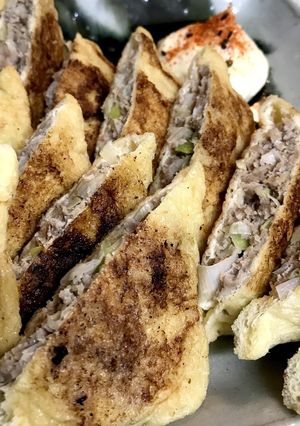 油揚げの肉詰め-レシピのメイン写真
