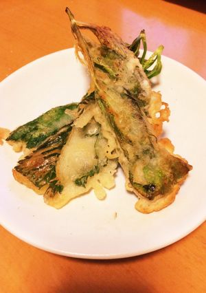 セロリの葉の天ぷら-レシピのメイン写真
