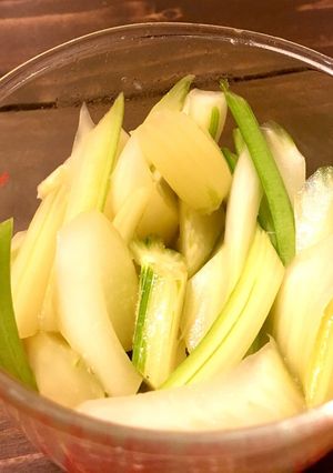 最強箸休め!セロリの薄漬け-レシピのメイン写真