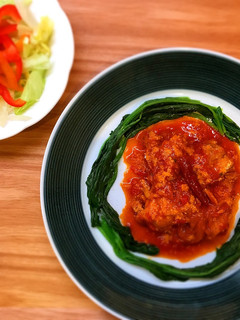 やわらか鶏肉の簡単トマト煮込み-レシピのメイン写真