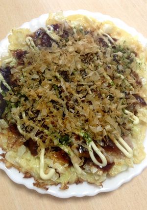 シンプルなお好み焼きの生地(3人家族編)-レシピのメイン写真