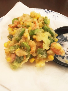 サクサク!ホクホクそら豆とエビのかき揚げ-レシピのメイン写真