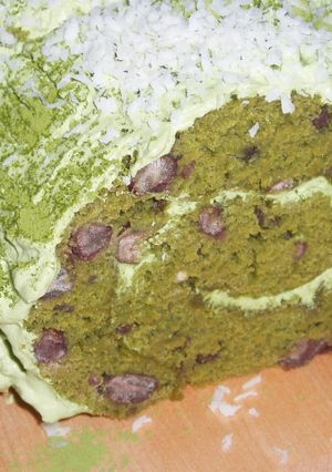 抹茶小豆ロール-レシピのメイン写真