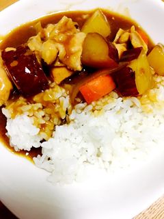 秋のさつまいもカレー-レシピのメイン写真