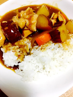 秋のさつまいもカレー-レシピのメイン写真