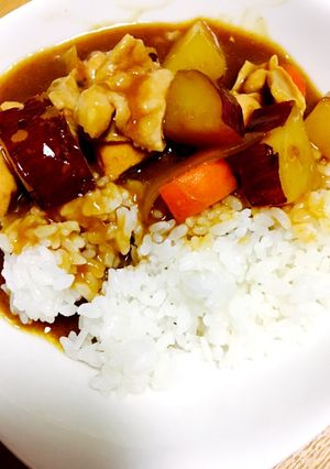 秋のさつまいもカレー-レシピのメイン写真
