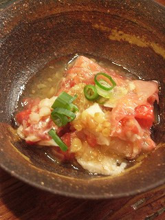 金目鯛の皮の酢味噌合え-レシピのメイン写真