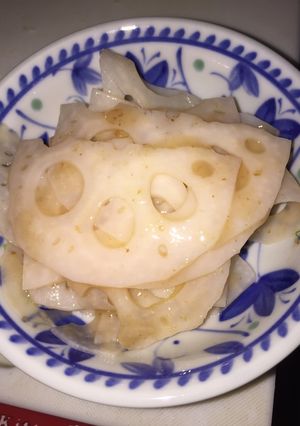 レンコンの梅酢和え-レシピのメイン写真