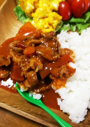 ビーツ入りハヤシライス-レシピのメイン写真