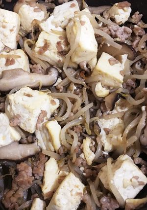 もやしでカサ増し☆麻婆風炒め-レシピのメイン写真