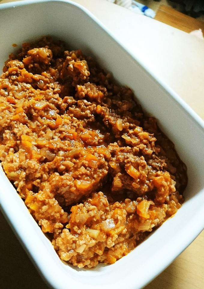 【離乳食完了期】野菜たっぷりミートソース-レシピのメイン写真