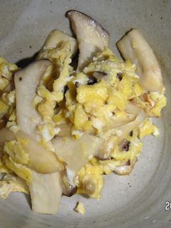 エリンギと卵の中華風炒め-レシピのメイン写真
