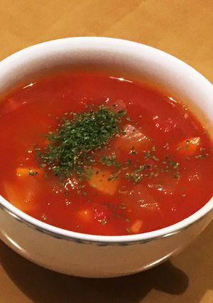 忙しい方へ！簡単美味しいミネストローネ-レシピのメイン写真
