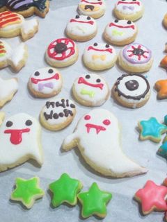 ハロウィン♥簡単アイシングクッキー-レシピのメイン写真