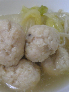 簡単!!おからで鶏だんごスープ♥-レシピのメイン写真