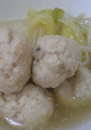 簡単！！おからで鶏だんごスープ♥-レシピのメイン写真