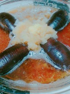 秋ナスのこぶおろし蒸し-レシピのメイン写真