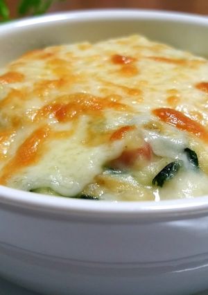 白玉とベーコンのクリームポテトグラタン-レシピのメイン写真