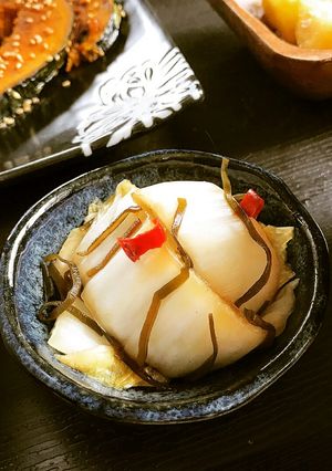 簡単！お弁当や副菜！塩昆布で白菜の浅漬け-レシピのメイン写真